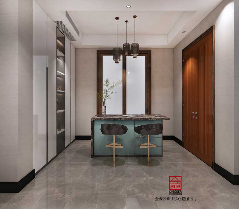 大者三期別墅裝修290平輕奢風(fēng)格設(shè)計方案