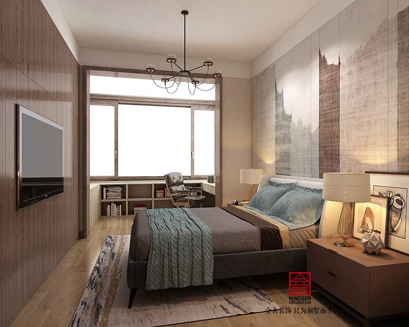 大者三期別墅裝修290平輕奢風(fēng)格設(shè)計方案