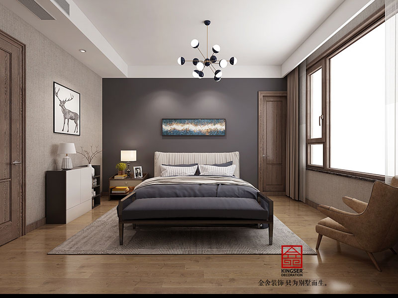 大者三期別墅裝修290平輕奢風(fēng)格設(shè)計方案