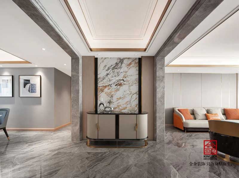 東南智匯城裝修設(shè)計191㎡輕奢風(fēng)格實景圖