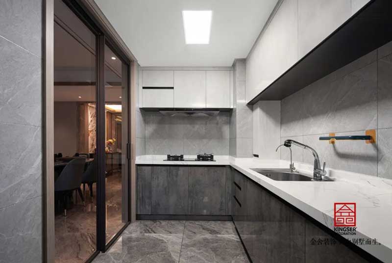 東南智匯城裝修設(shè)計191㎡輕奢風(fēng)格實景圖