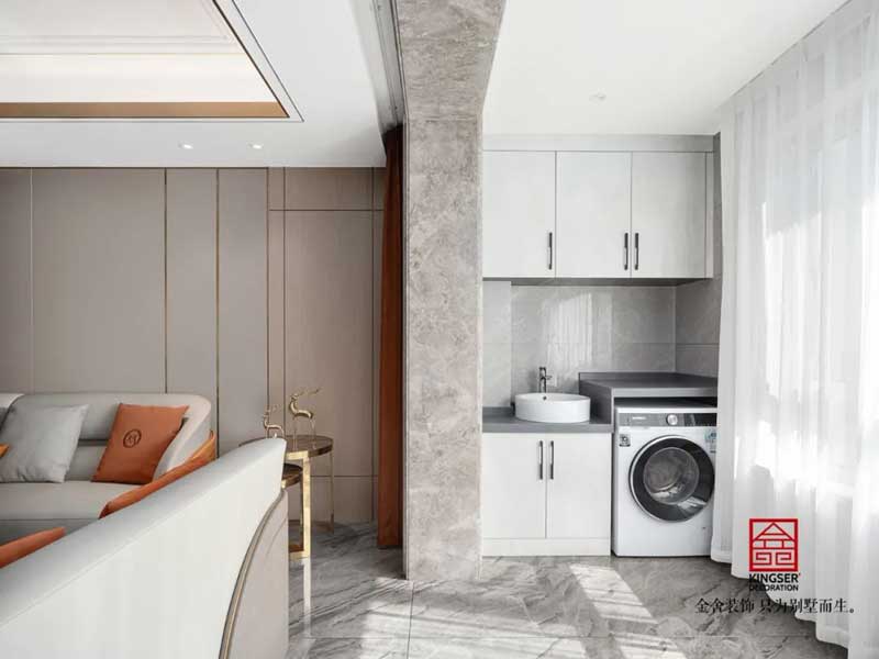 東南智匯城裝修設(shè)計191㎡輕奢風(fēng)格實景圖