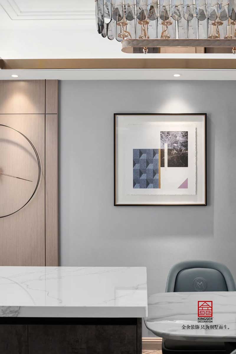 東南智匯城裝修設(shè)計191㎡輕奢風(fēng)格實景圖