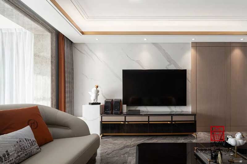 東南智匯城裝修設(shè)計191㎡輕奢風(fēng)格實景圖