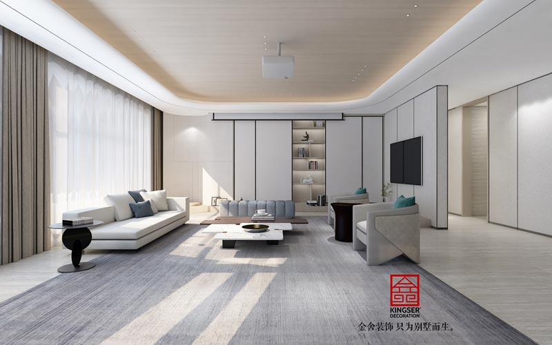 匯君城裝修設計360平米輕奢風格效果圖