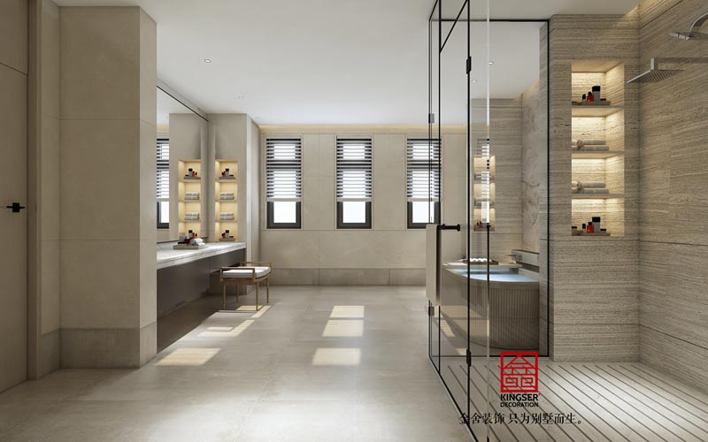 匯君城裝修設計360平米輕奢風格效果圖