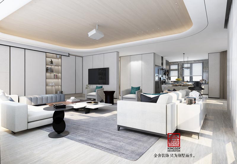 匯君城裝修設計-輕奢風格-效果圖