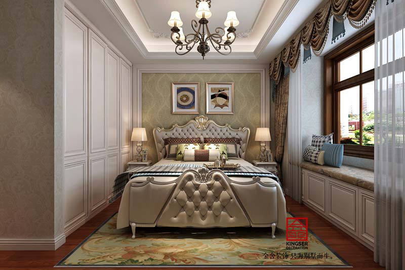 國賓壹號139平歐式風格裝修效果圖