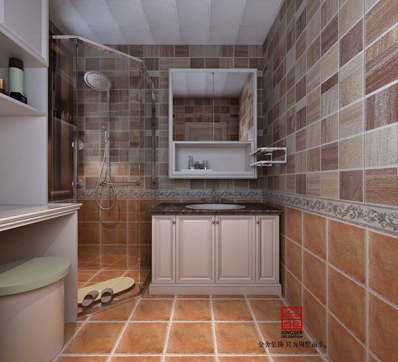 國賓壹號139平歐式風格裝修效果圖