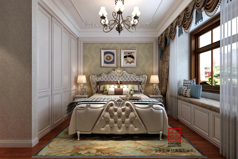 國賓壹號139平歐式風格裝修效果圖