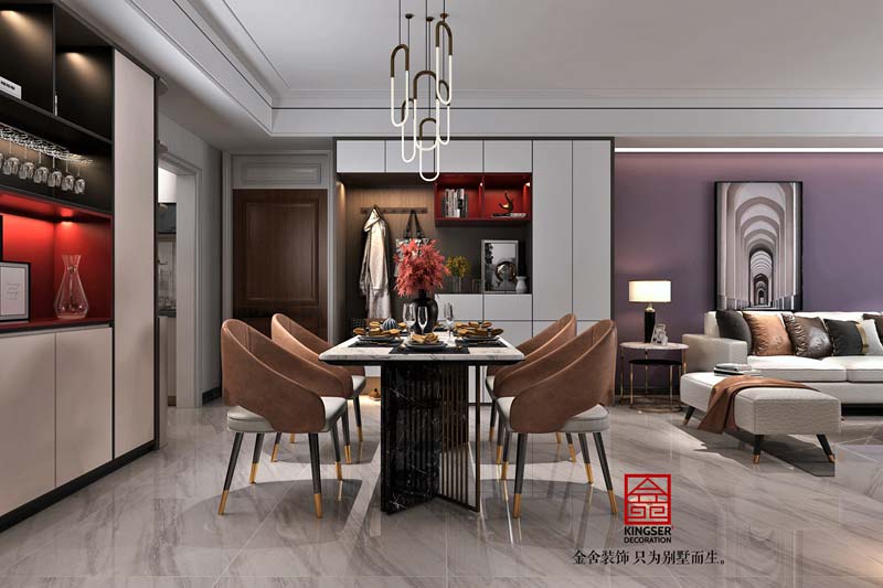 恒大御景半島裝修153平現(xiàn)代風(fēng)格效果圖