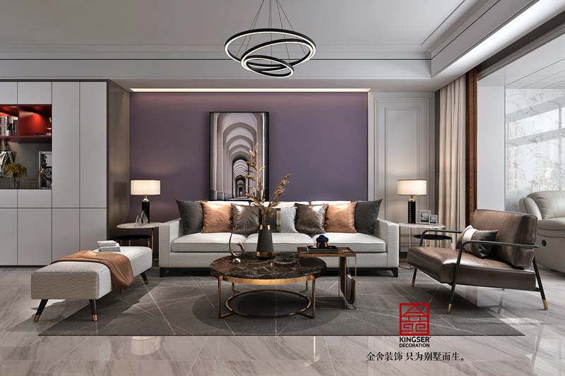 恒大御景半島裝修153平現(xiàn)代風(fēng)格效果圖