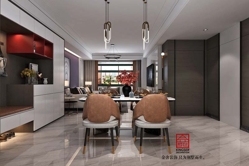 恒大御景半島裝修153平現(xiàn)代風(fēng)格效果圖