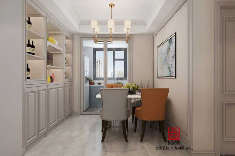 維多利亞三期120㎡美式風格裝修實景圖