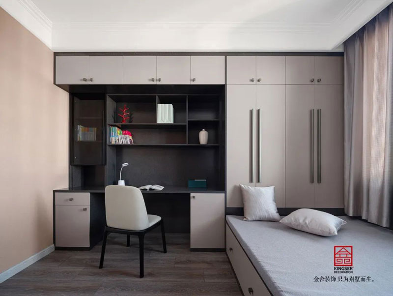 維多利亞三期120㎡美式風格裝修實景圖