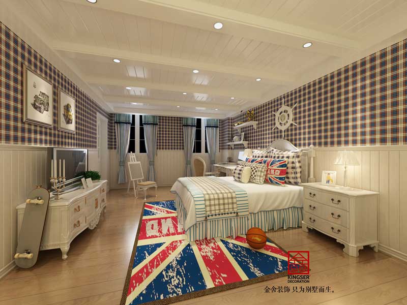 萬科東麗湖別墅裝修效果圖