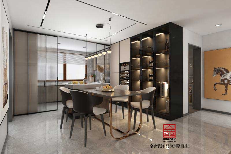 東城國際160平米現代風格裝修效果圖