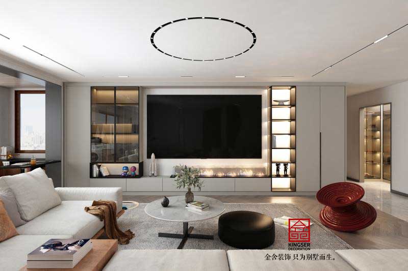 東城國際160平米現代風格裝修效果圖