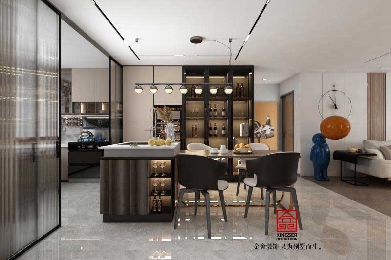 東城國際160平米現代風格裝修效果圖