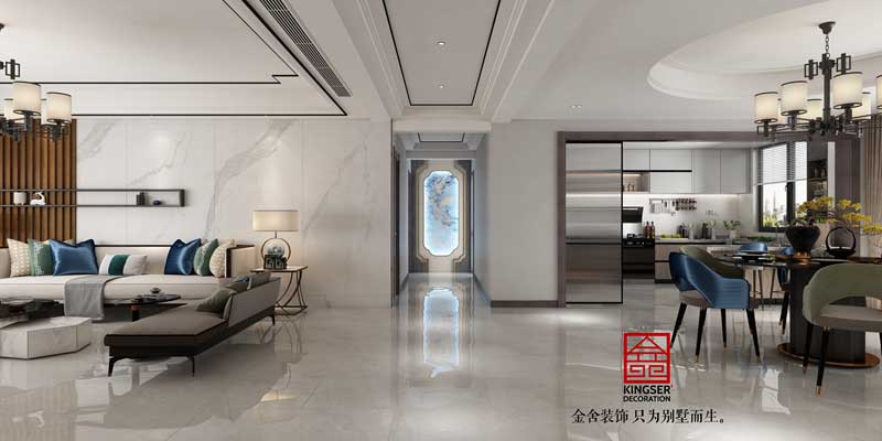 上東壹號214平米裝修效果圖