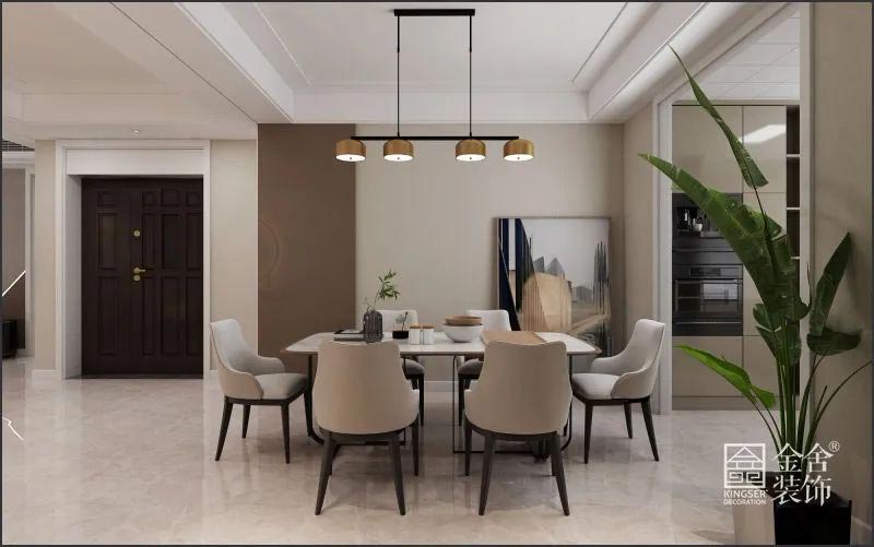 榮盛華府260㎡底躍裝修極簡風格效果圖