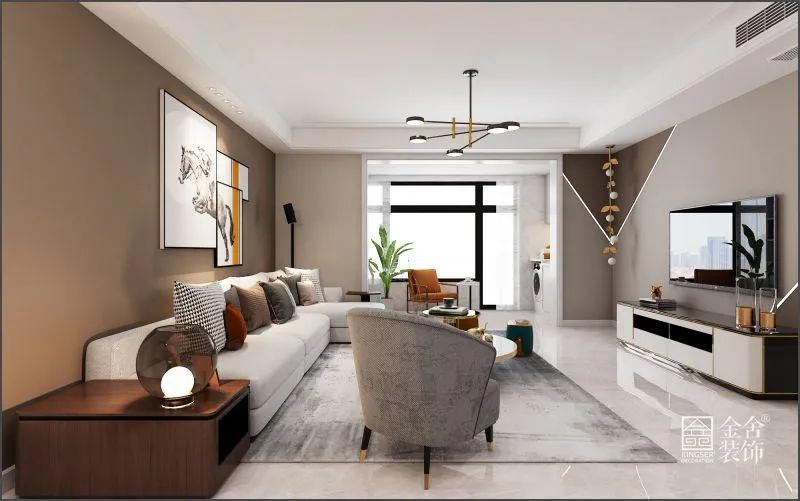 榮盛華府底躍裝修-極簡(jiǎn)風(fēng)格-效果圖