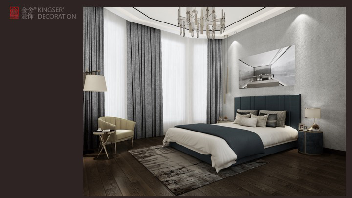 深澤自建別墅裝修設計中式風格效果圖