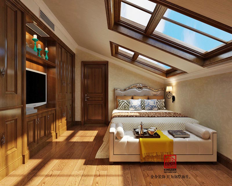 保定裝修香邑瀾山270平米歐式風格效果圖