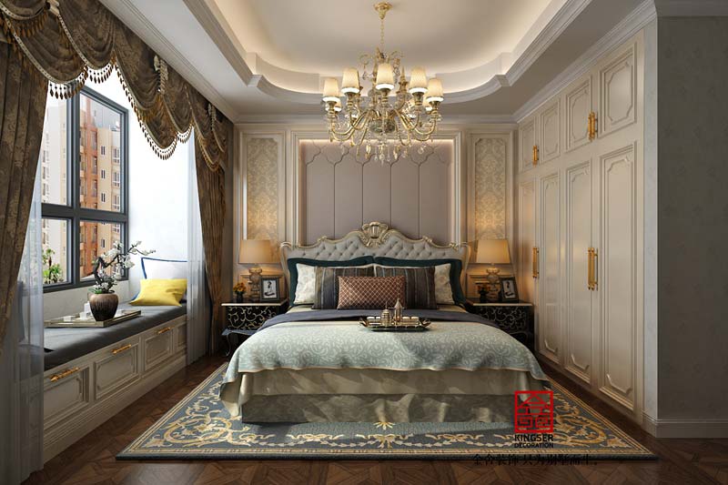 國賓壹號139平米歐式風格裝修案例