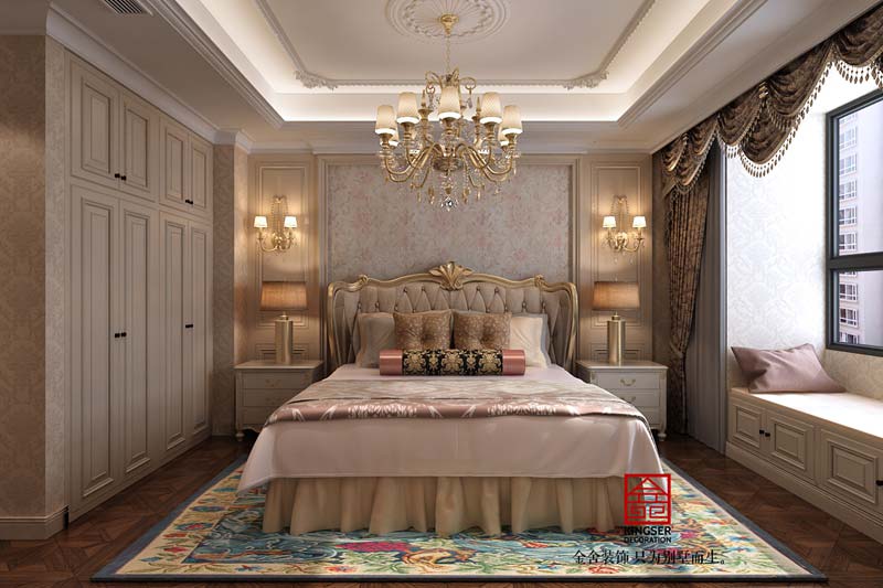 國賓壹號139平米歐式風格裝修案例