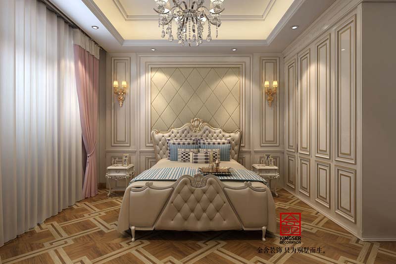 御龍灣裝修設(shè)計(jì)200平米歐式風(fēng)格效果圖