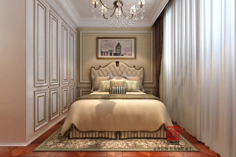 御龍灣裝修設(shè)計(jì)200平米歐式風(fēng)格效果圖