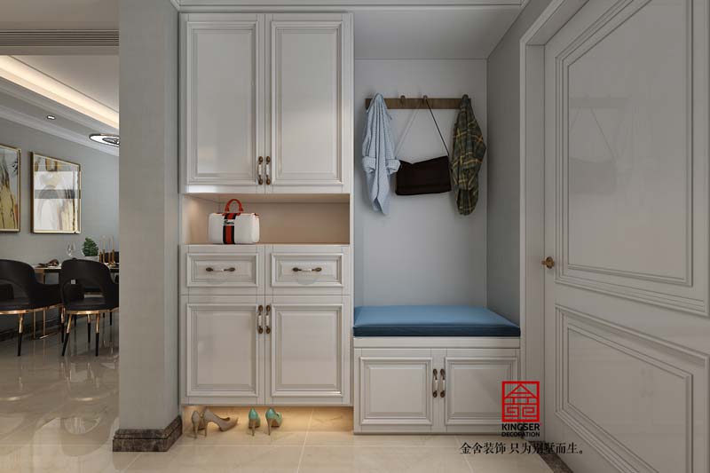 國賓壹號139平裝修美式風格效果圖