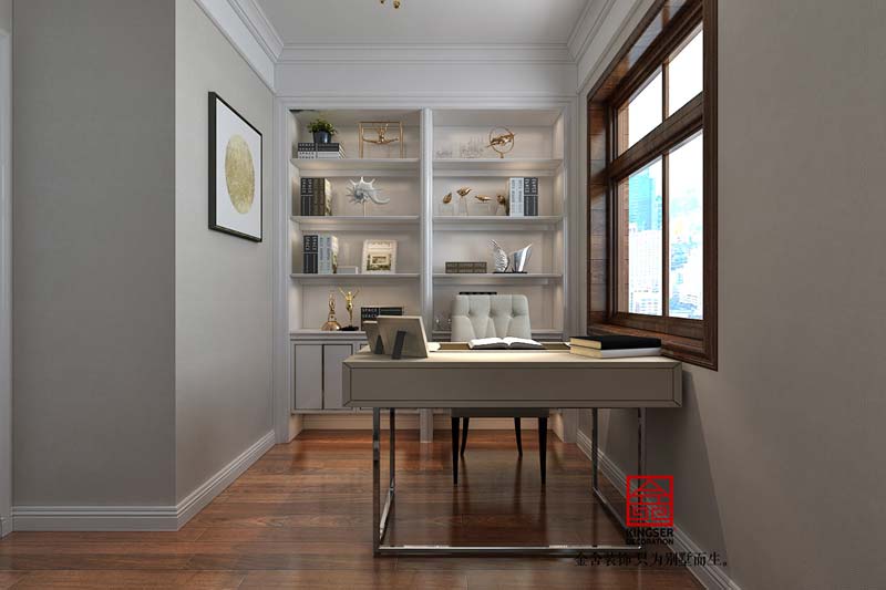 國賓壹號139平裝修美式風格效果圖