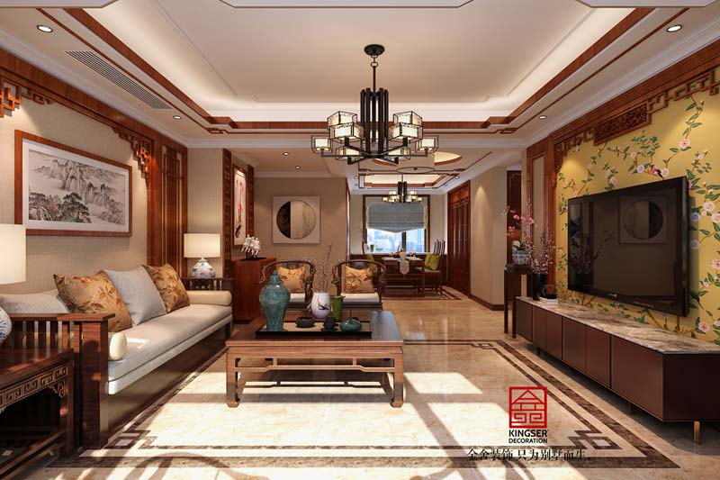 國賓壹號中式風格效果圖