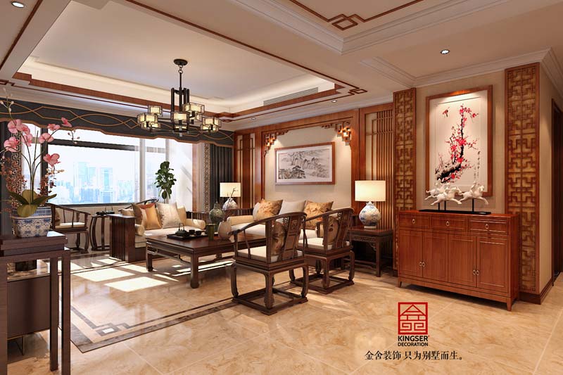 國賓壹號中式風格效果圖
