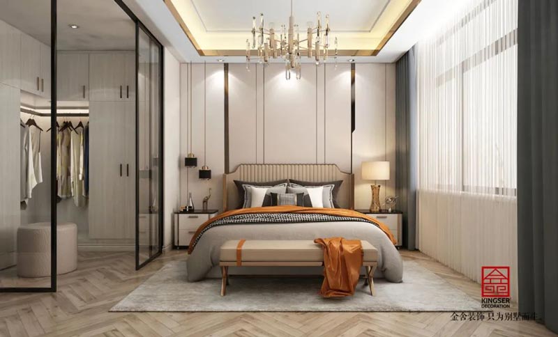 翰林甲第166㎡輕奢風格裝修效果圖