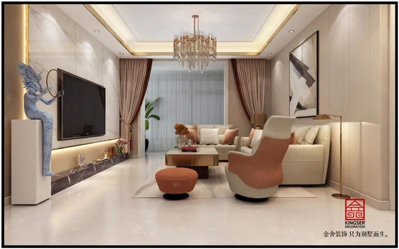 翰林甲第-輕奢風(fēng)格-裝修效果圖