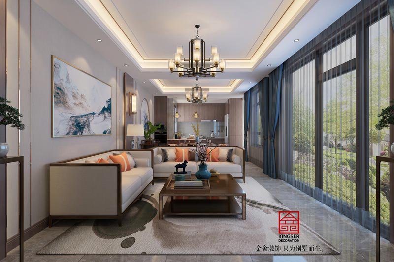 龍湖天宸原著新中式裝修設計