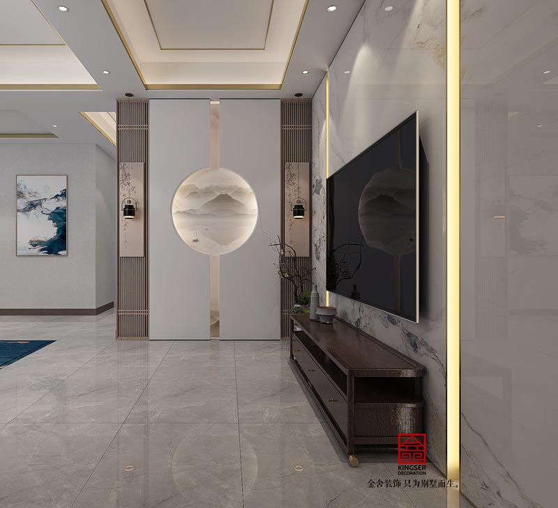 大者別墅裝修-350㎡-現代風格效果圖