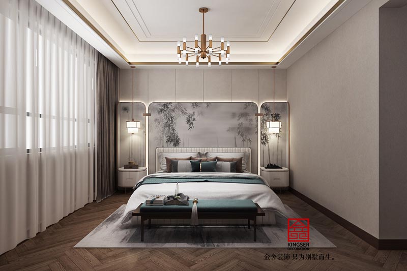 大者別墅裝修-350㎡-現代風格效果圖