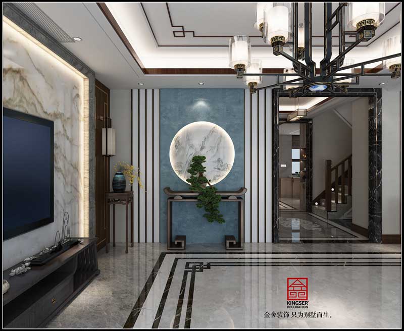 大者別墅裝修-280平米-現代風格效果圖