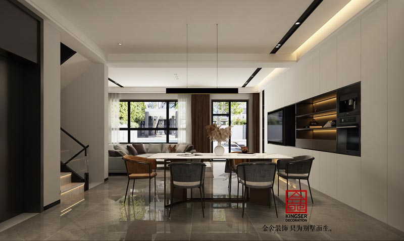 開元府414㎡-現代風格-別墅裝修效果圖