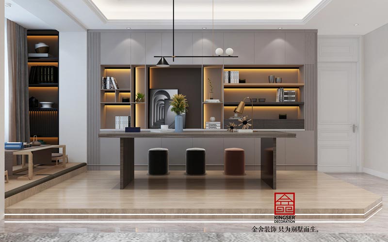 瀚林甲第167平米-美式風格裝修