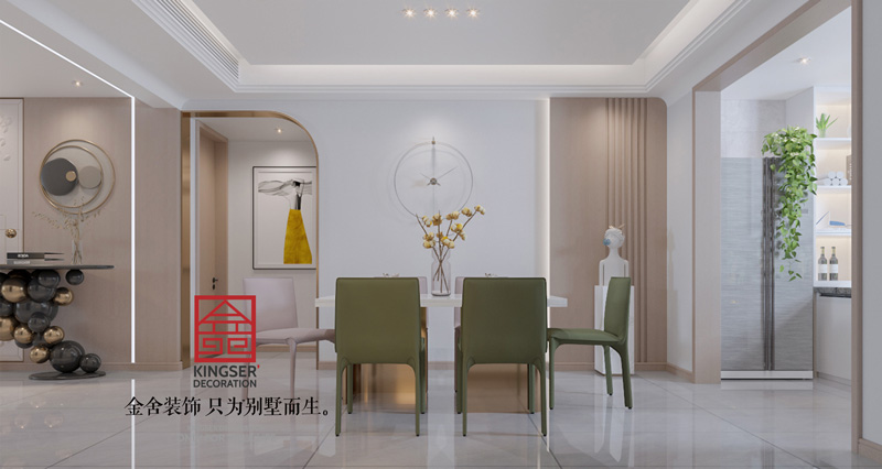 榮盛華府178平米極簡風(fēng)格裝修