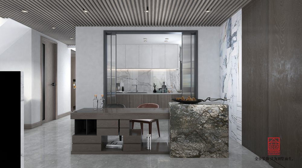 中央云著246平米裝修-現代簡約-廚房