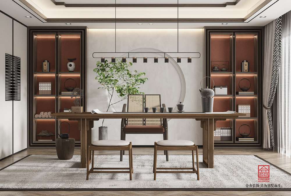 開元府281平米裝修-現代簡約-書房