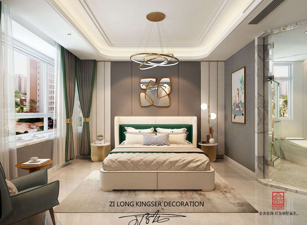 府上160平米現代風格裝修-臥室