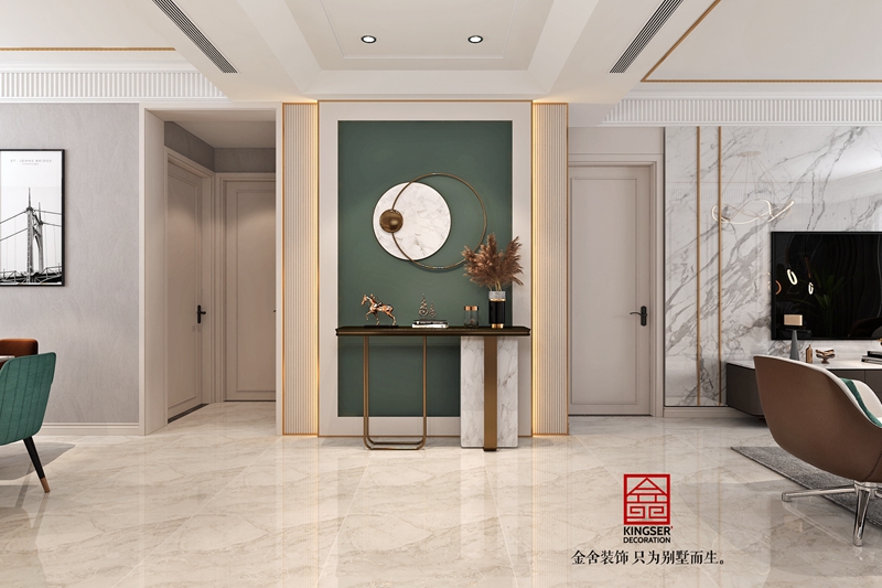 國赫天著150平米裝修現(xiàn)代風格效果圖