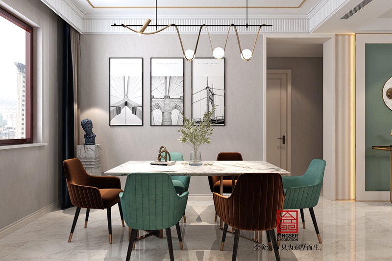 國赫天著150平米裝修現(xiàn)代風格效果圖